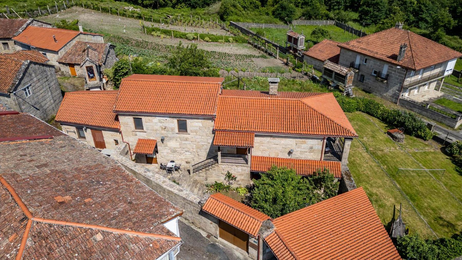 Alojamiento Pazos Cea Bagian luar foto